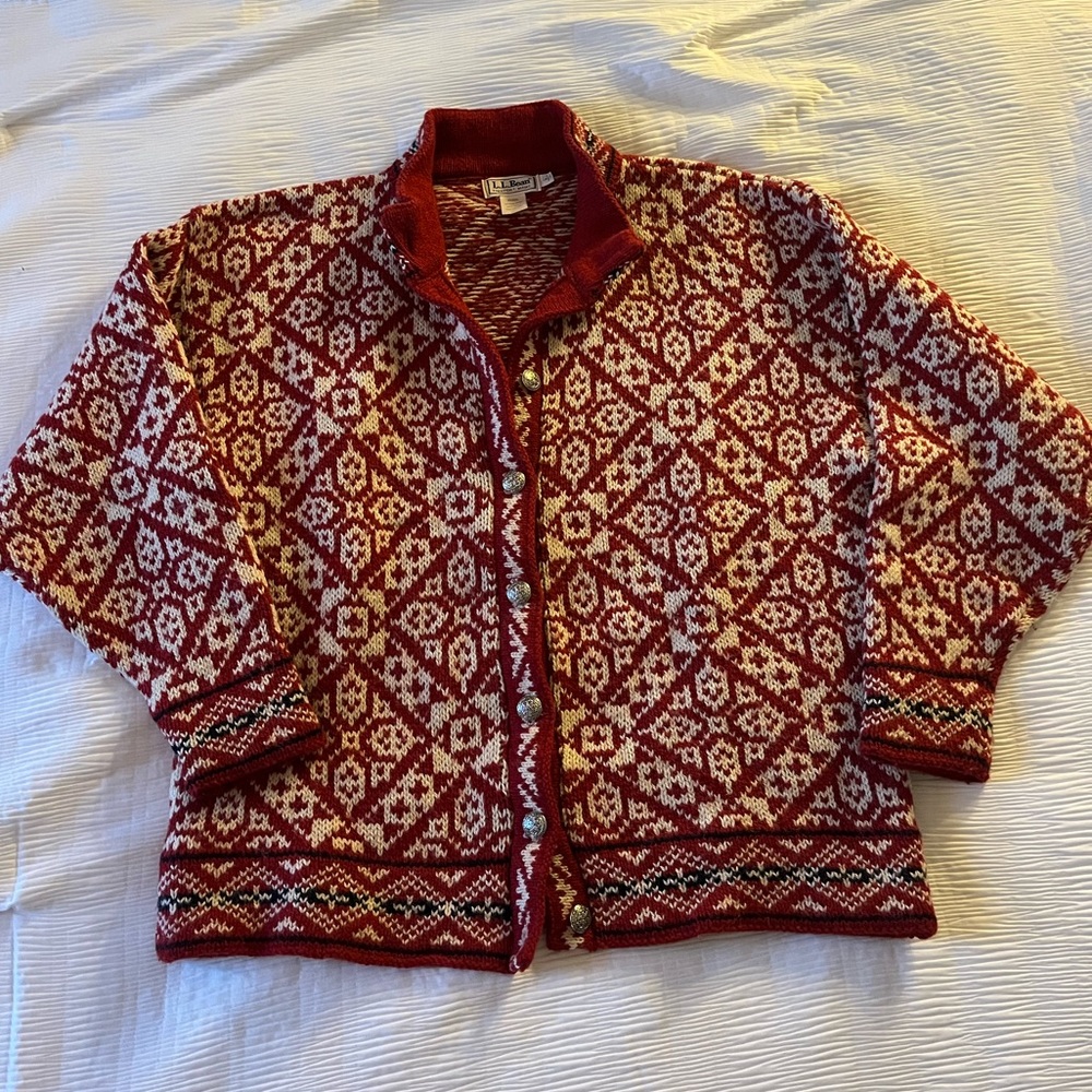 LL Bean Vintage Wool Jacket